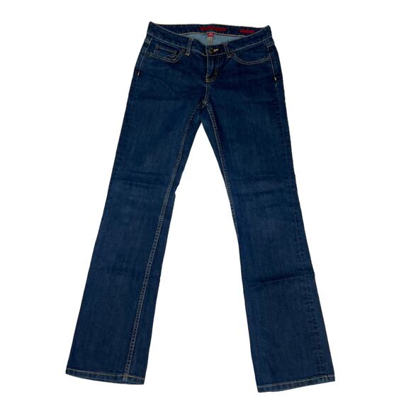 Banana Republic Jeans Limited Edition Skinny Bootcut Dark Wash DenimWomen's 27/4 - Picture 1 of 15